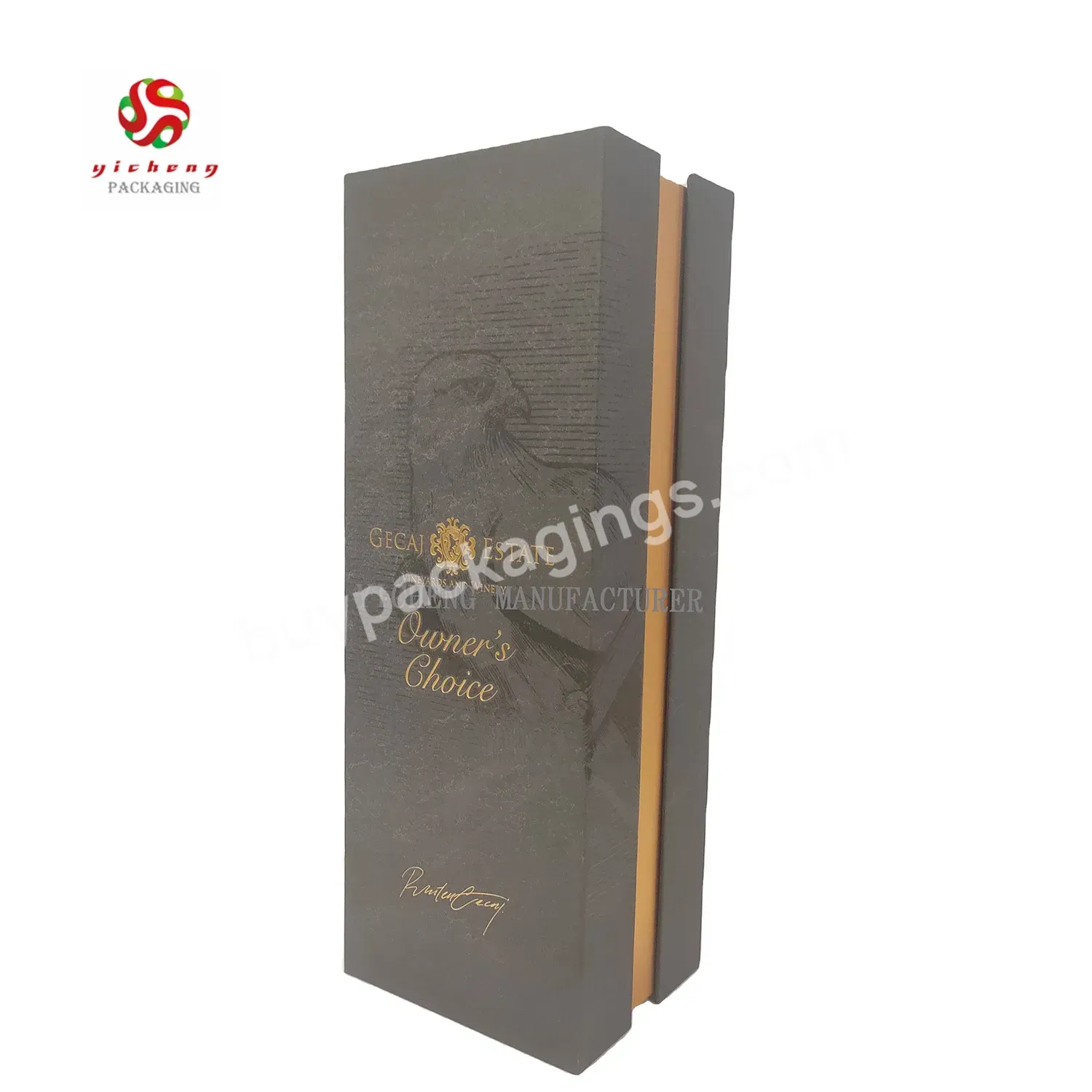 Custom Logo Black Luxury Red Wine Magnetic Paper Folding Box Foldable Packing Wine Bottle Packaging Gift Wine Box