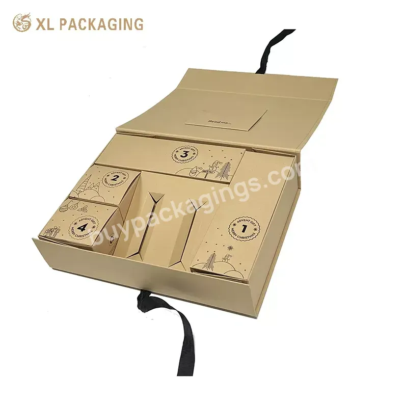 Custom Logo Degradable Kraft Paper Foldable Magnetic Luxury Recyclable Rigid Cardboard Paper Packaging For Sex Toy - Buy Foldable Paper Gift Box,Kraft Paper Foldable Gift Box,Flip Top Boxes With Ribbon Closure.