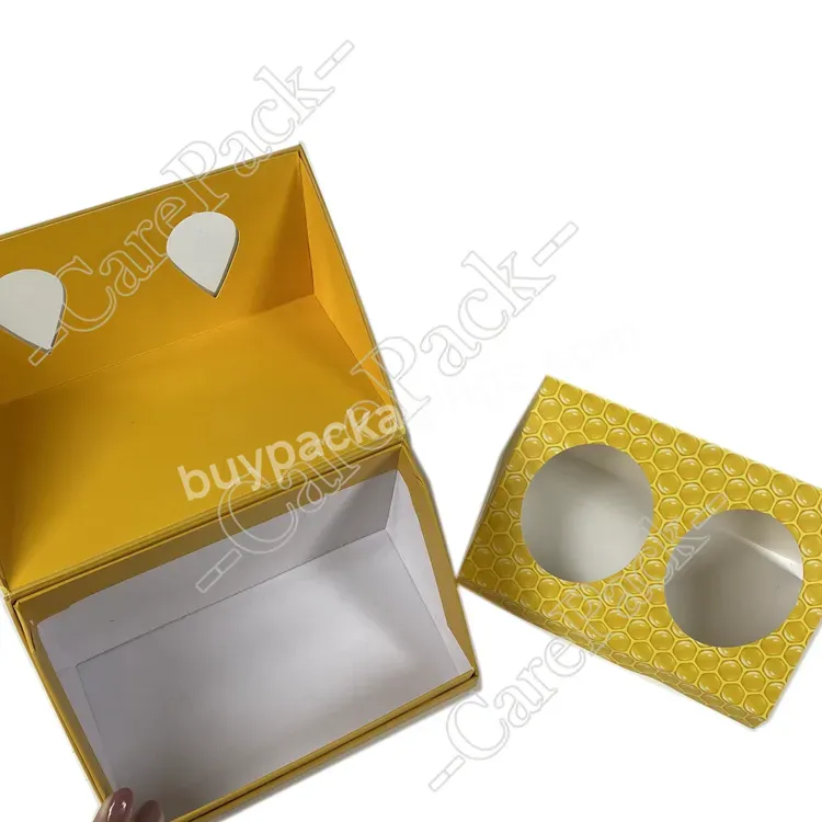 Custom Logo Luxury Cardboard Royal Bee Honey Jar Bottle Packaging Gift Boxes For Honey