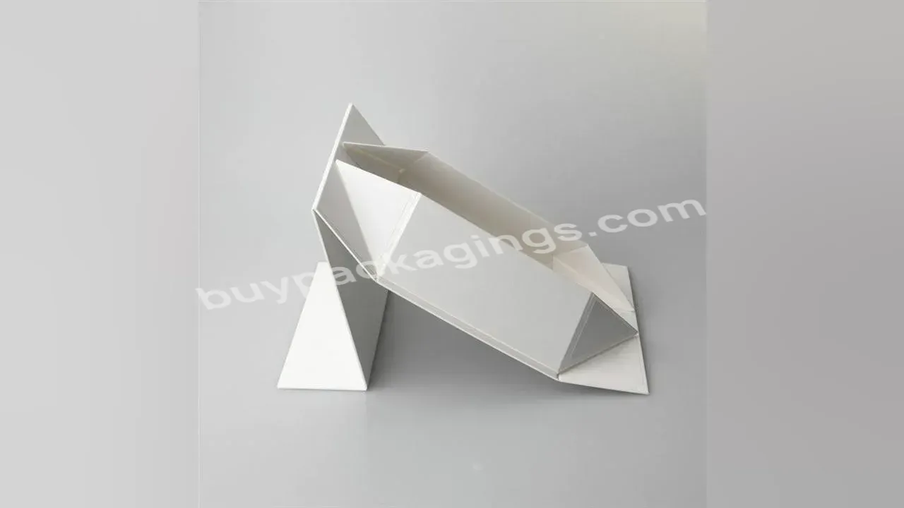Custom Logo Luxury Collapsible Folding Boxes Cardboard Packaging Foldable Magnetic Gift Box With Ribbon For Clothes