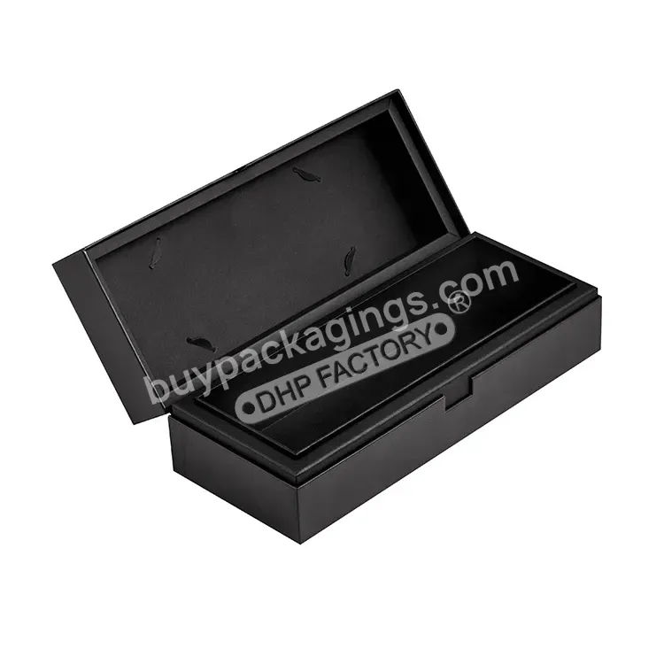 Custom Logo Luxury Magnetic Cardboard Paper Flap Closure Chateau Chateauneuf Du Pape Wine Gift Box