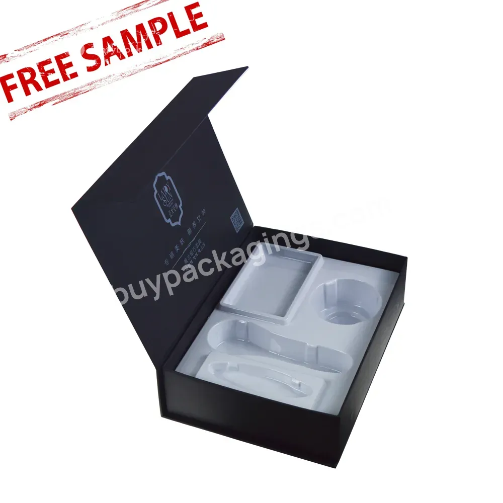 Custom Logo Printing Wholesale Premium Rigid Cardboard Paper Packaging Foldable Magnetic Luxury Gift Box