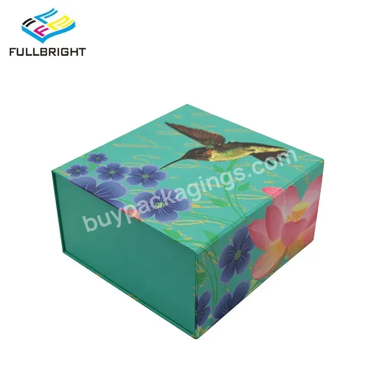Custom Logo Rectangle Magnetic Cardboard Sac Demballage En Carton Clothing Shoe Paper Folding Storage Wig Gift Box