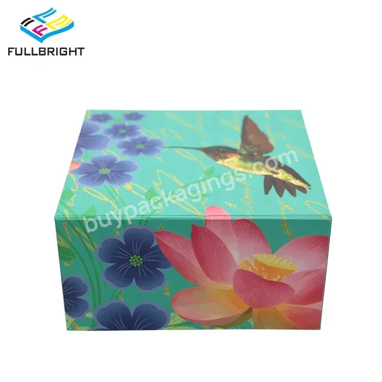 Custom Logo Rectangle Magnetic Cardboard Sac Demballage En Carton Clothing Shoe Paper Folding Storage Wig Gift Box
