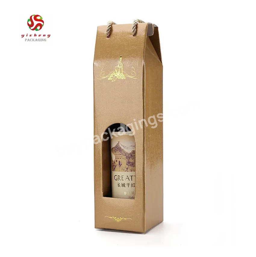 Custom Luxury Flap Liquor Packaging Wine Package Gift Box Foldable Packaging Drawer Box With Handle