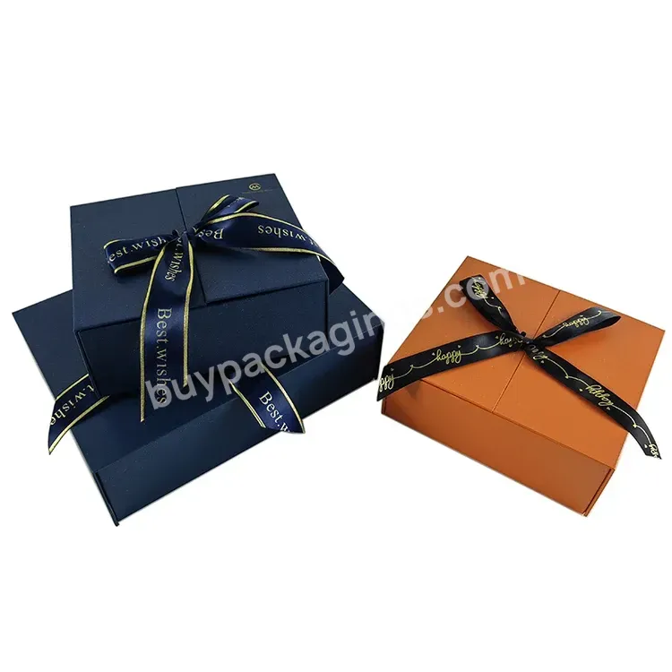 Custom Luxury Hair Products Packaging Double Door Boxes Wig Package Box With Logo