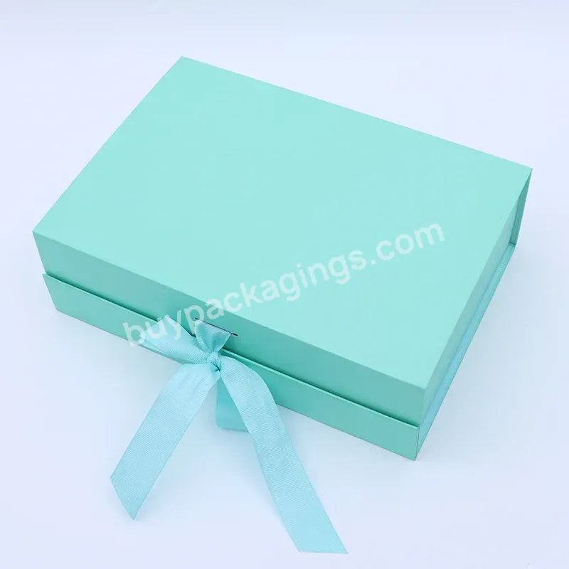 Custom Luxury Magnet Packaging Box Magnetic Folding Paper Gift Box For Bag/cosmetics