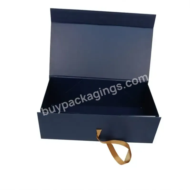 Custom Luxury Paper Folding Magnetic Gift Box Gift Packaging Box