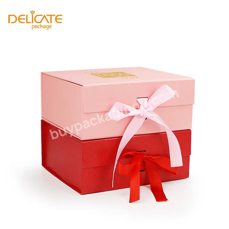 Custom Luxury Paper Magnetic Foldable Folding Magnetic Gift Box Garment Apparel Clothing Packaging Folding Boxes