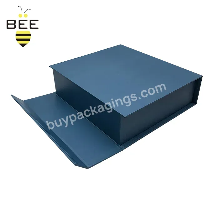 Custom Luxury Supplier Close Flip Top Boxes With Catch Small Cardboard Magnetic Box