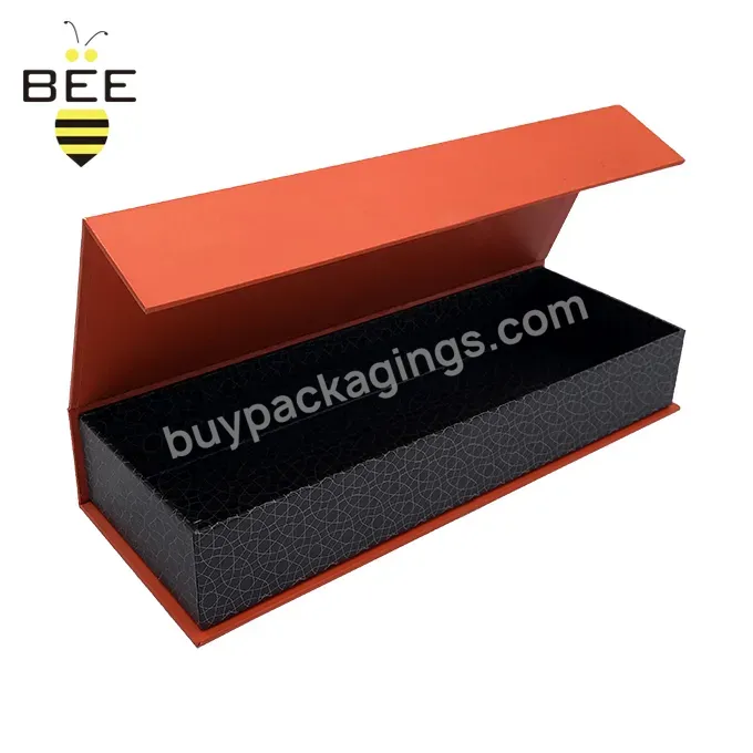 Custom Luxury Supplier Close Flip Top Boxes With Catch Small Cardboard Magnetic Box