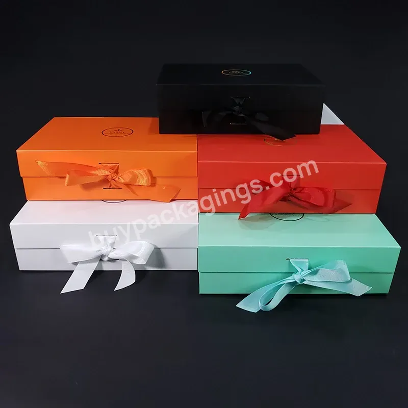 Custom Magnet Magnetic Luxury Packaging Folding Paper Gift Box For Cosmetics