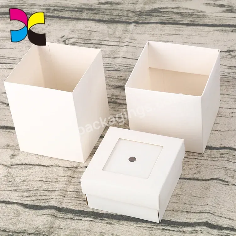 Custom Printing Paper Packaging Gift Candle Box Packaging Paper Boxes