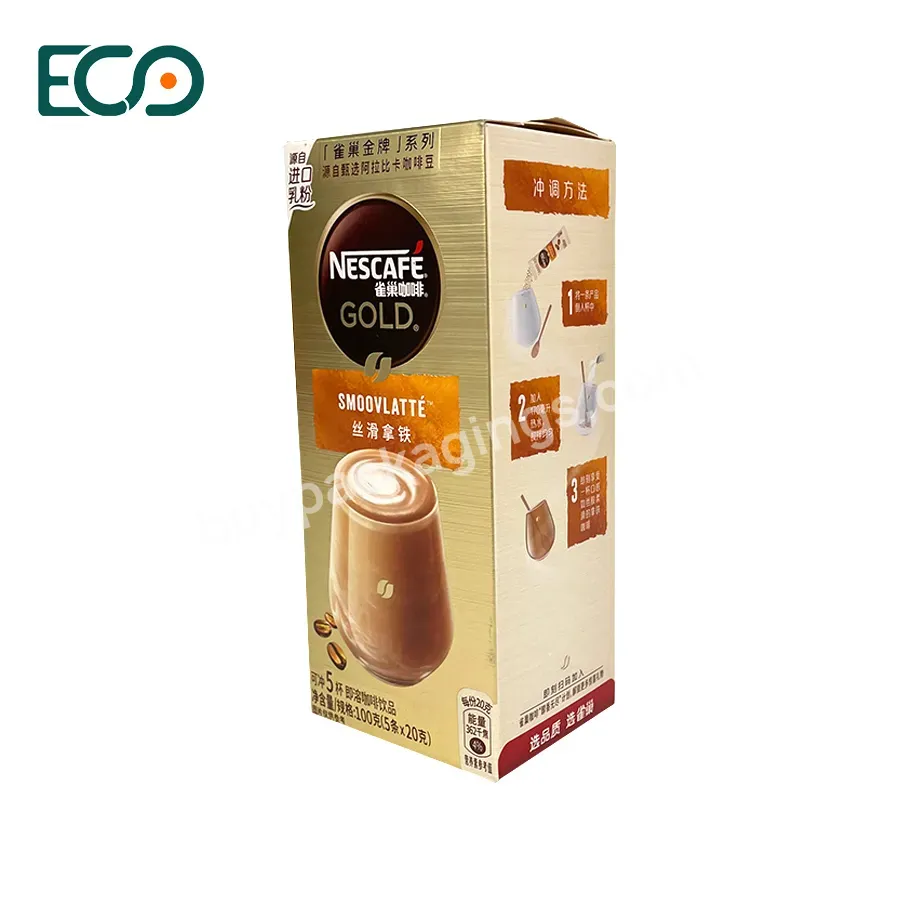 Custom Recyclable Compostable Biscuit Office Tea Food Cardboard Packaging Paper Boxes