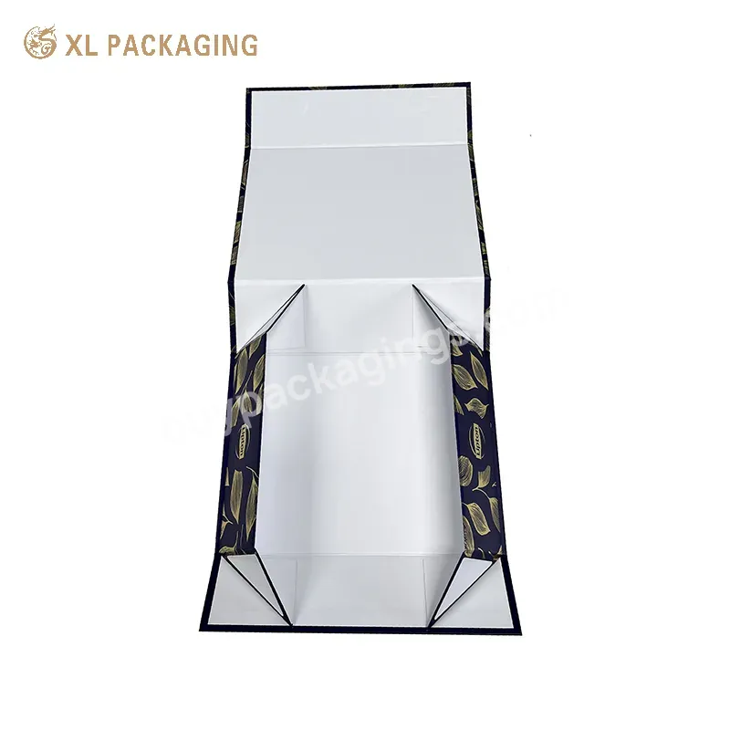 Custom Recyclable Hardboard Flat Shipped Collapse Matt Lamination Paper Gift Box For Clothing Candy - Buy Foldable Paper Gift Box,Collapse Gift Box With Logo,Flip Top Boxes With Magnetic Catch.