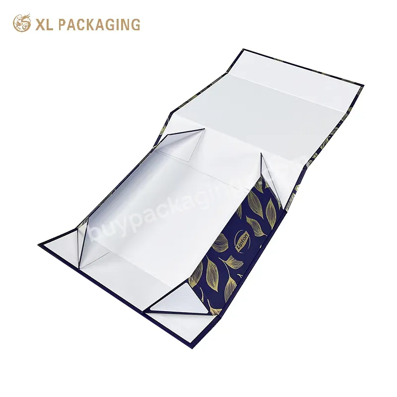 Custom Recyclable Hardboard Flat Shipped Collapse Matt Lamination Paper Gift Box For Clothing Candy - Buy Foldable Paper Gift Box,Collapse Gift Box With Logo,Flip Top Boxes With Magnetic Catch.