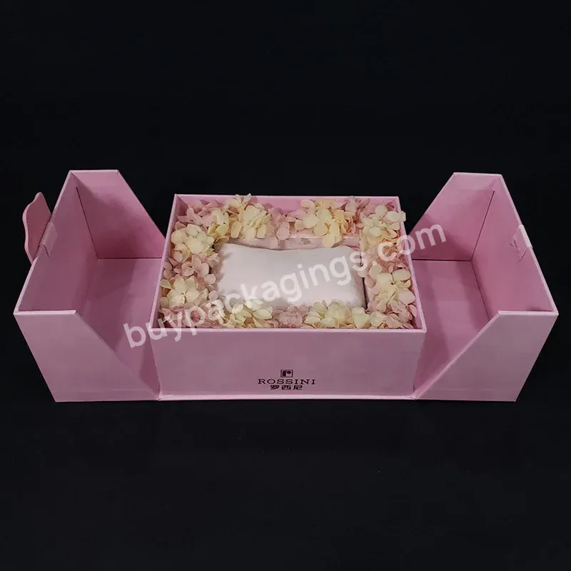 Customized Logo Pink Luxury Magnet Box Jewelry Watch Gift Paper Cardboard Magnetic Packaging Box - Buy Magnet Box,Gift Paper Cardboard Boxes,Magnetic Packaging Box.