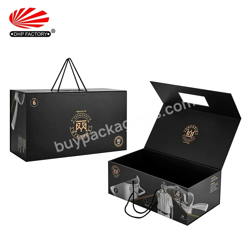 Customized Luxe Papier Magnetic Flat Pack Folding Rigid Cardboard Paper Box Collapsible Magnetic Foldable Gift Boxes