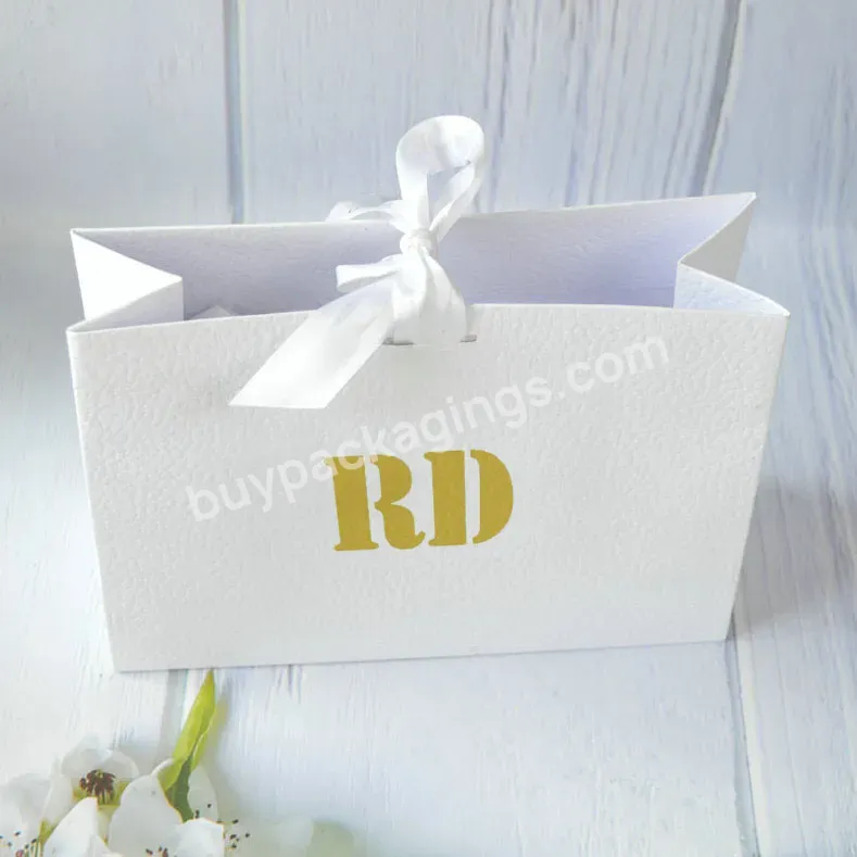 Customized Luxury High Quality White Paper Handle Bags For Small Business - Buy Handle Bags,Handle Bags For Small Business,White Paper Handle Bags.