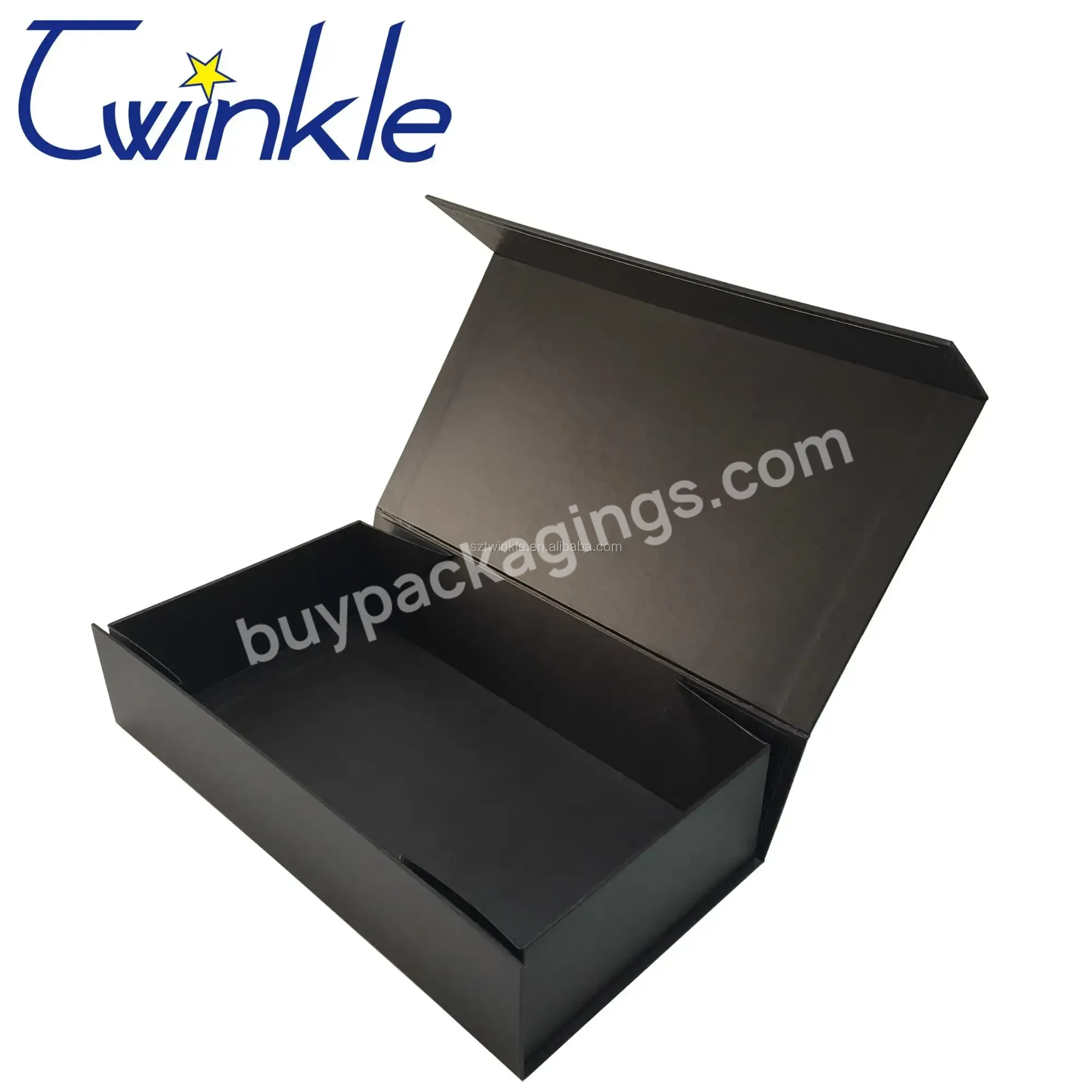 Customized Magnetic Paper Folding Foldable Cardboard Storage Box Color Gift Box