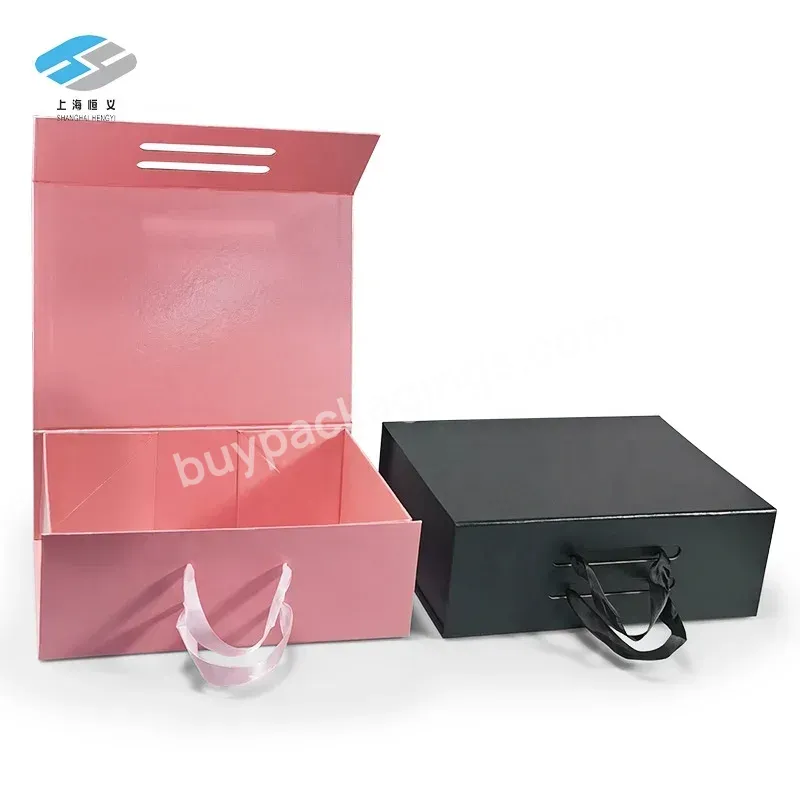 Customized New Products Color Pattern Rectangle Packaging Hard Boxes Graduation Gift Box With Sticker