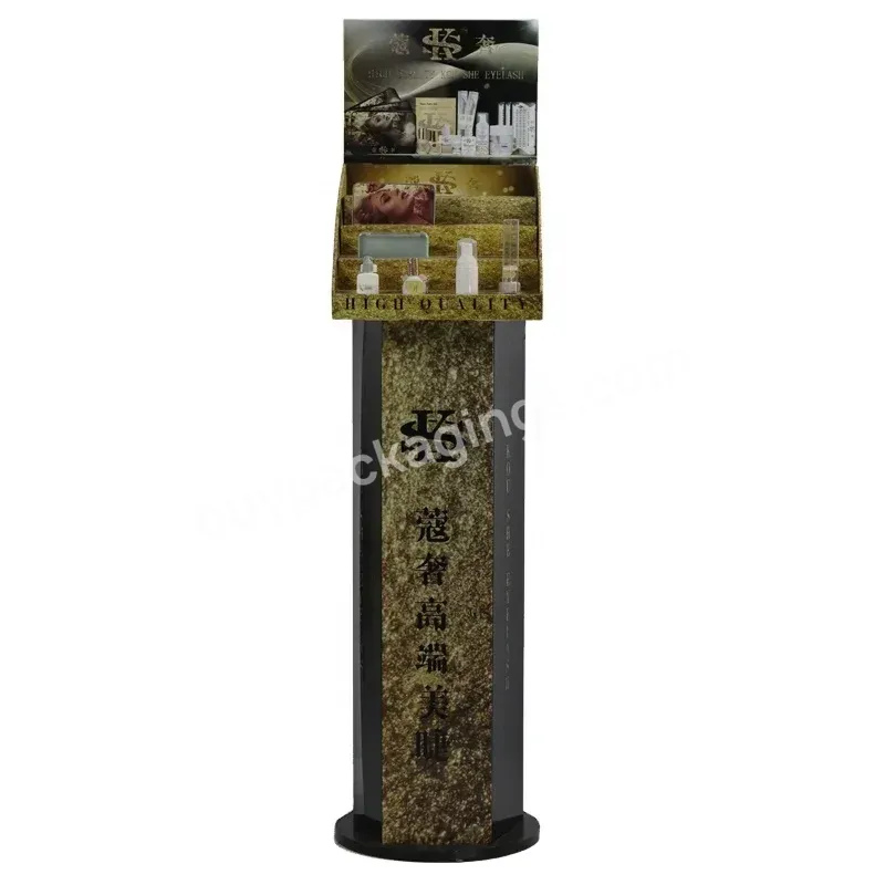 Customized Pos Customer Display Paper Free Standing Cardboard Display Unit Promotion Skincare Cream Cosmetic Make Up Tester - Buy Pos Customer Display,Free Standing Cardboard Display,Cosmetic Display Stand.