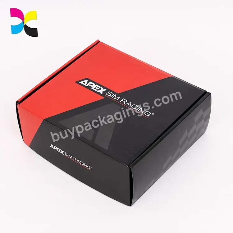 Customized Printing Corrugated Paper Express Clothing Mailing Packaging Foldable Box