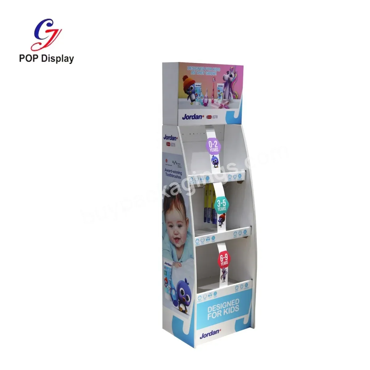 Customized Promotion Toothbrush Paper Display Cardboard Pop Up Corrugated Pop Stand Automatic Assembly Flooring Shelf Tower Rack - Buy Pop Stand Corrugated Flooring Display,Promotion Toothbrush Paper Display,Automatic Assembly Cardboard Pop Up Floor