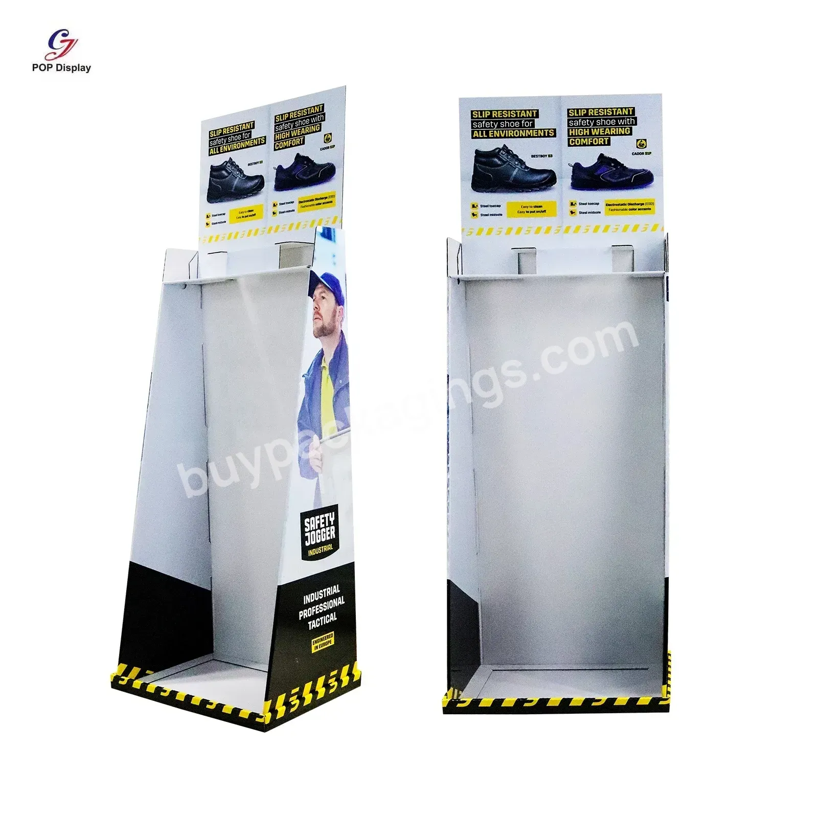 Customized Retail Store Product Display Equipment Advertising Cabinets Carton For Shoes Slipper Display Stand Rack With Hooks - Buy Carton Stand Display,Display Rack With Hooks,Shoe Store Display Racks Slipper Display Stand.