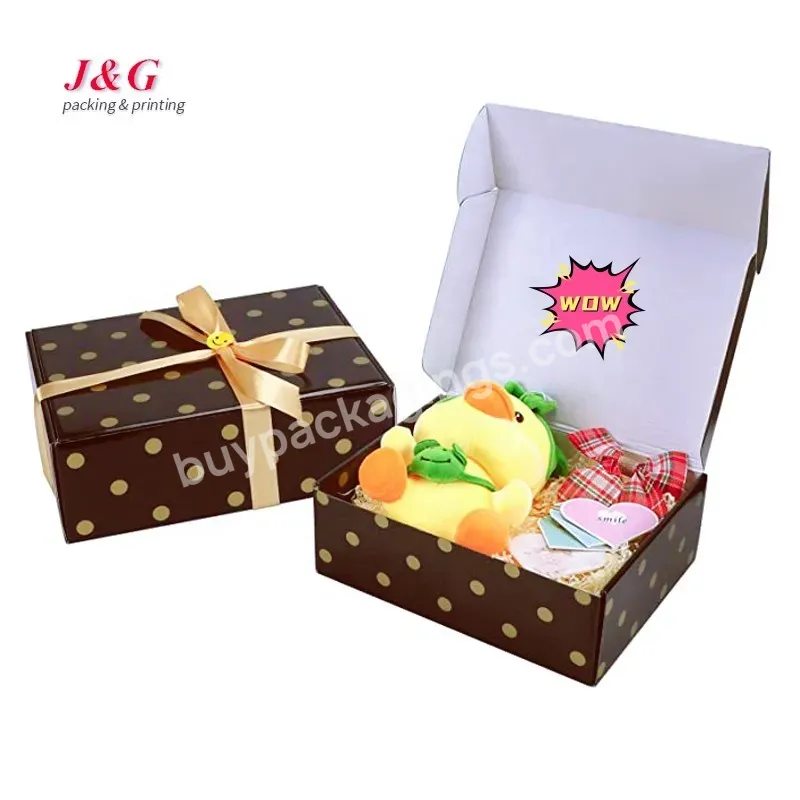 Customized Shipping Boxes For Clothes Pink Mailer Corrugated Packaging Gift Box