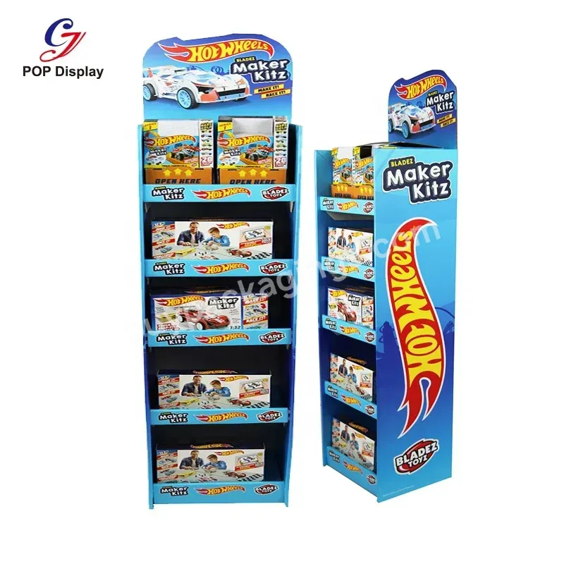 Customized Size Advertising 5 Tiers Cardboard Display Shelf Tower Paper Corrugated Floor Stand Halloween Festival Toys Sale - Buy Display Items Sale Floor Stand Festival,5 Tier Cardboard Display,Custom Cardboard Advertising Display Stands.