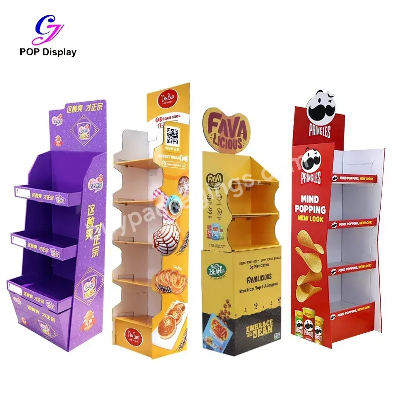 Customized Size Varnish Coating Recycled Paper Cardboard Display Pedestals Stand Up Advertising Candy Products At Chain Store - Buy Cardboard Display Pedestals,Cardboard Display Stand,Display Cardboard.