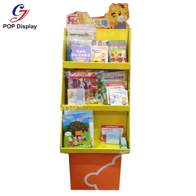 Customized Temporary Cardboard Display Stands Paper Display Trays For Supermarket Comic Books Magazine Greeting Card - Buy Comic Book Display Stands,Paper Display Stand For Books,Cardboard Display For Supermarket.