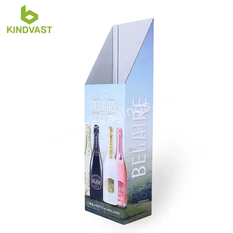 Dump Bin Cardboard Display For Wine Display Stand Free Samples!