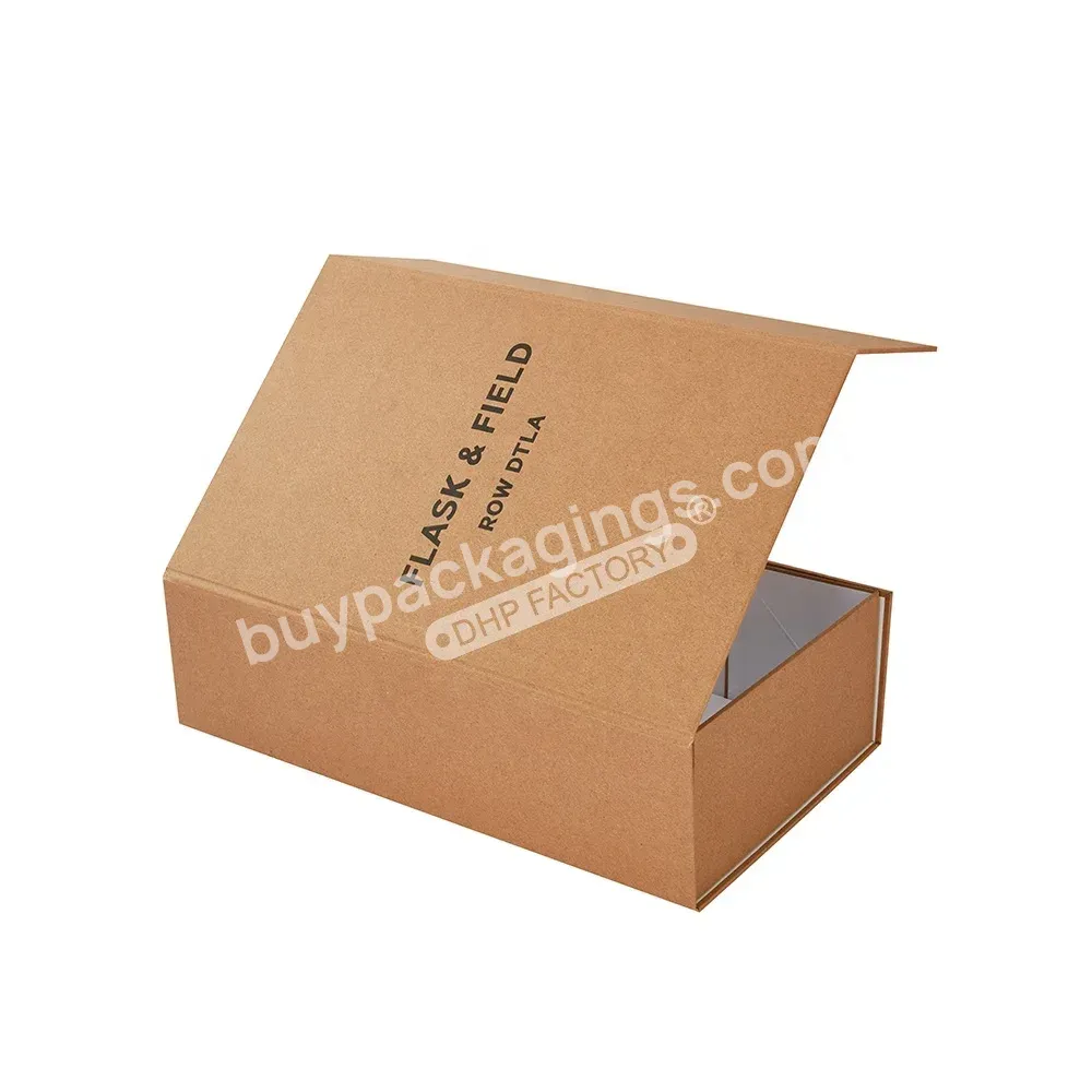 Eco-friendly Craft Paper Gift Box Magnetic Lid Pocket Inside For Business Card Folding Wine Whiskey Bottle Packaging - Buy Packaging Box Craft Paper,Gift Box With Magnetic Closure Lid,Vodka Glass Bottle Rigid Cardboard.