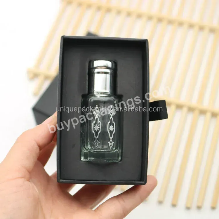 Empty Oud Bottle 3ml 6ml With Luxury Arabian Perfume Oud Oil Incense Gift Box