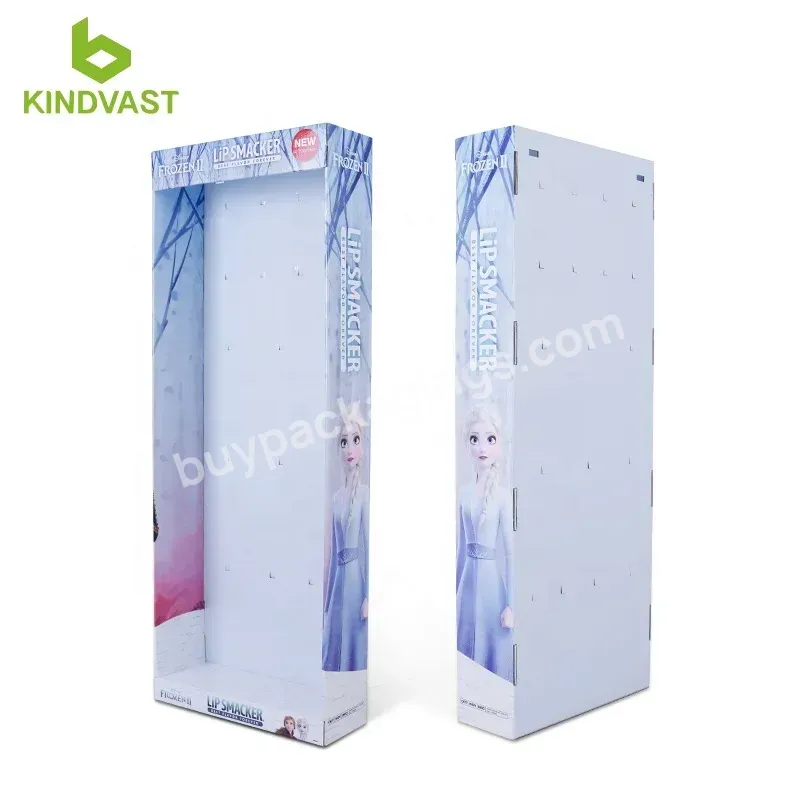 Factory Direct Sales Paper Custom Cosmetic Cardboard Display Stand Sidekick Lipstick Display Rack Free Samples!