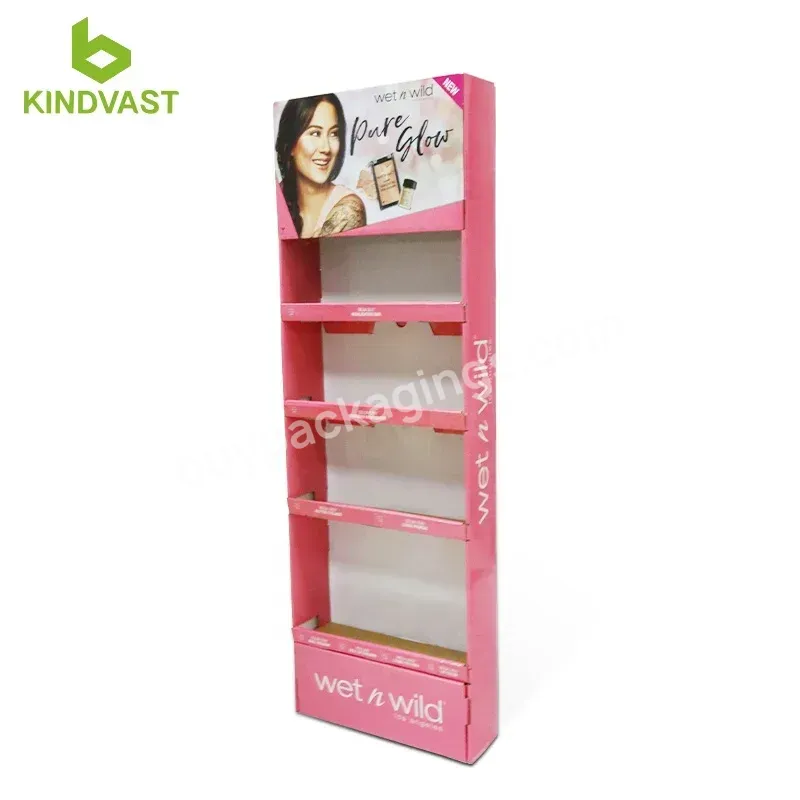 Factory Direct Sales Promotional Corrugated Cardboard Stand Sidekick Paper Display Stand For Cosmetics Free Samples! - Buy High Quality Sidekick Display Shef,Cardboard Cosmetic Display,Paper Display Rack.