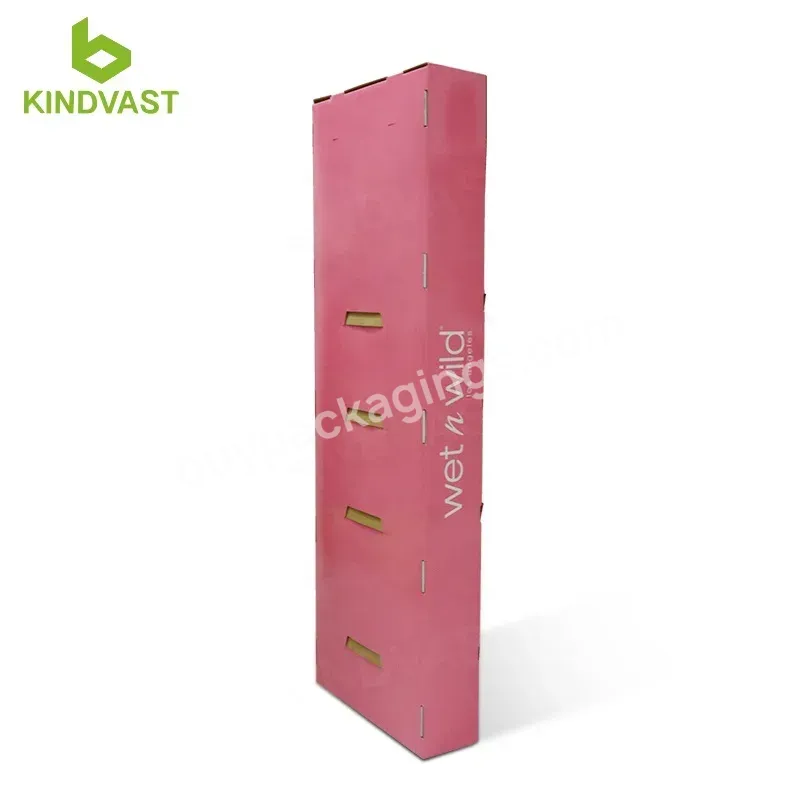 Factory Direct Sales Promotional Corrugated Cardboard Stand Sidekick Paper Display Stand For Cosmetics Free Samples! - Buy High Quality Sidekick Display Shef,Cardboard Cosmetic Display,Paper Display Rack.