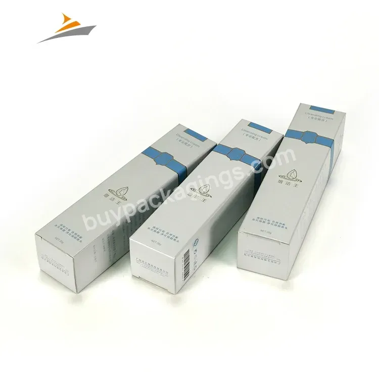 Factory Free Design Printing Various Size Recyclable Pharmaceutical Ointment Folding Paper Boxes