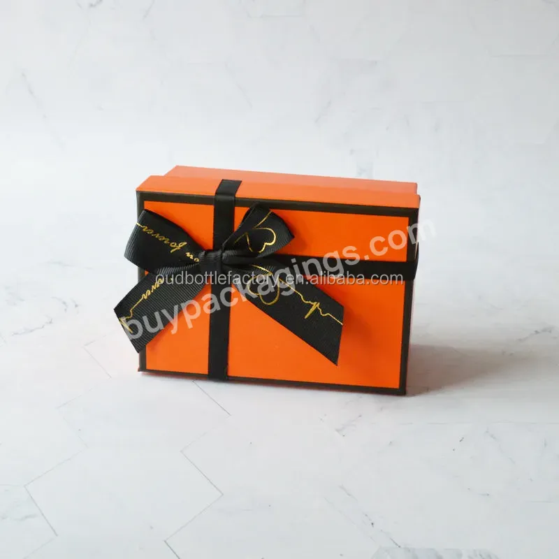 Factory Supply Lid And Based Box Custom Print Paper Gift Box