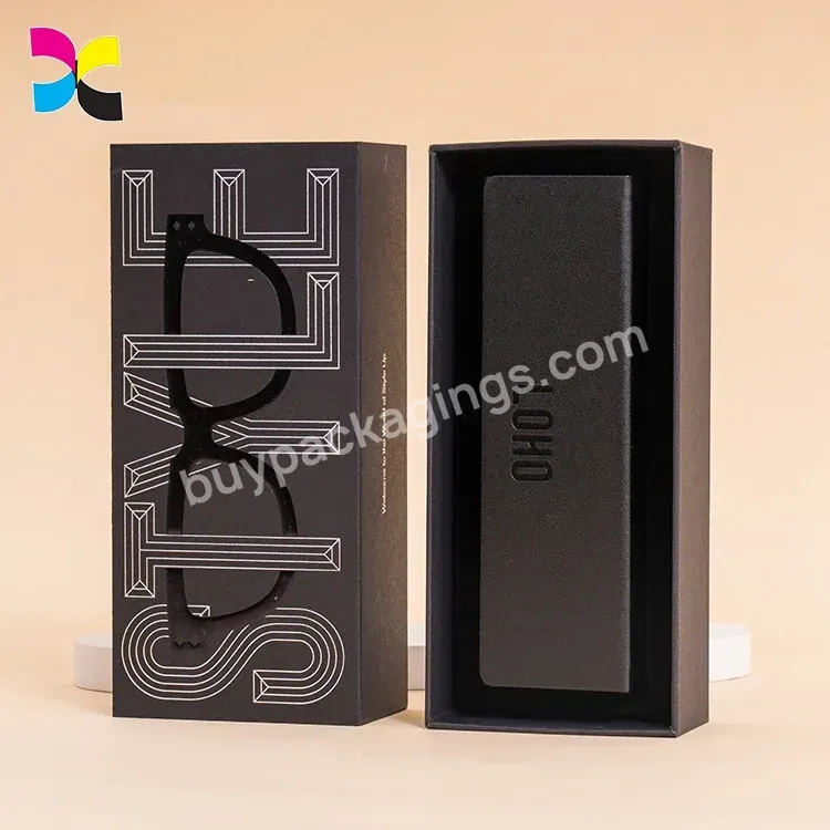 Fashion Style Custom Paper Packaging Drawer Boxes For Sunglasses