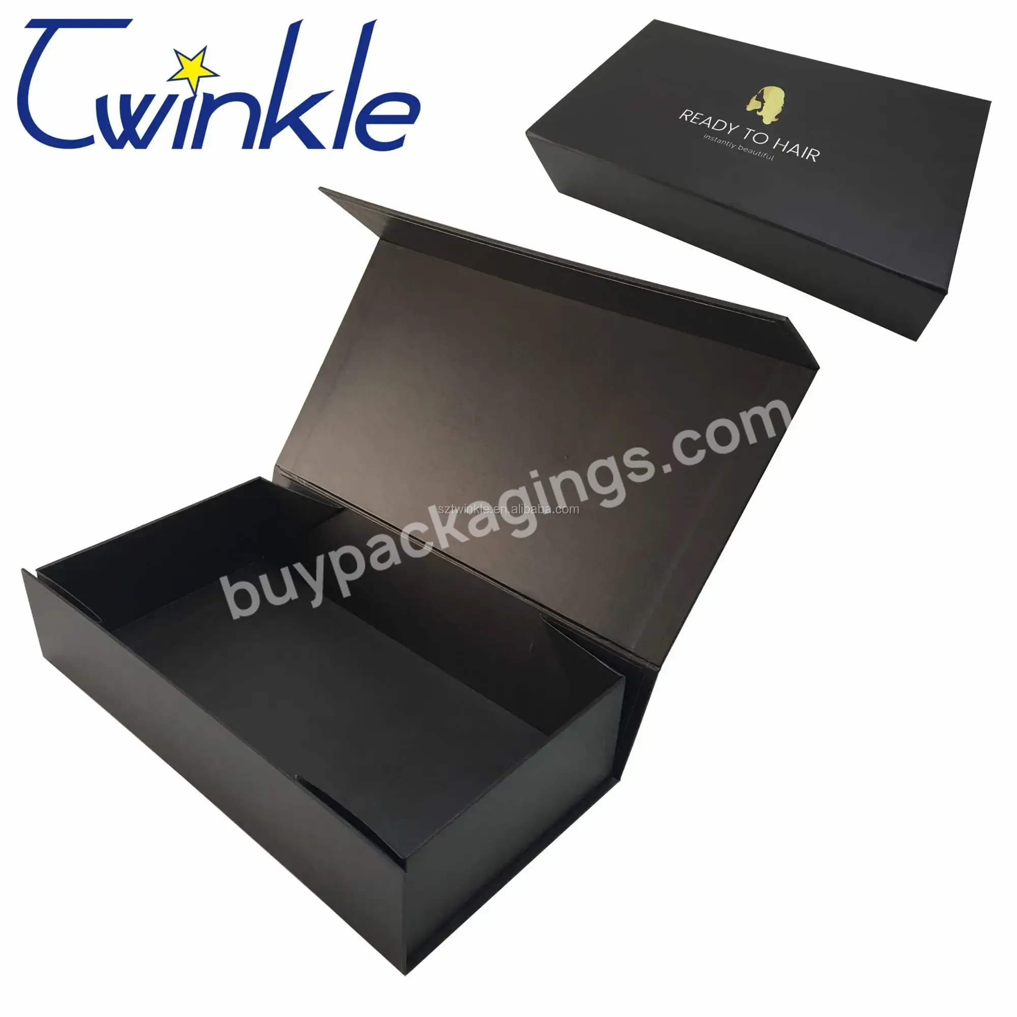 Fast Delivery Flat Pack Gift Box With Magnetic Closure