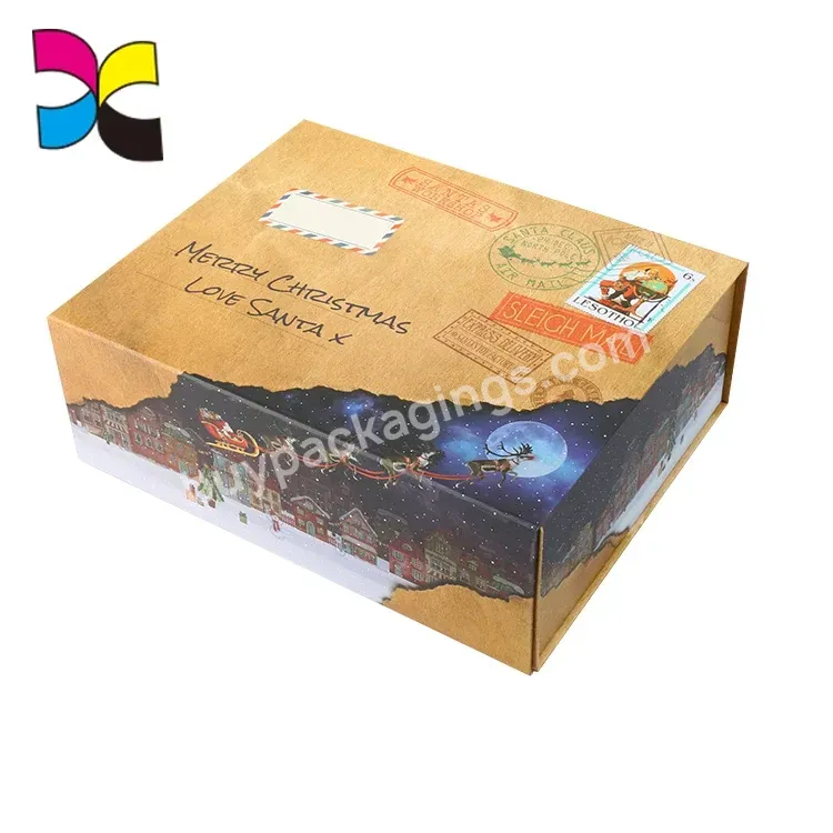 Flatly Delivery Customise Folding Cardboard Gift Packaging Boxes With Magnetic Lid