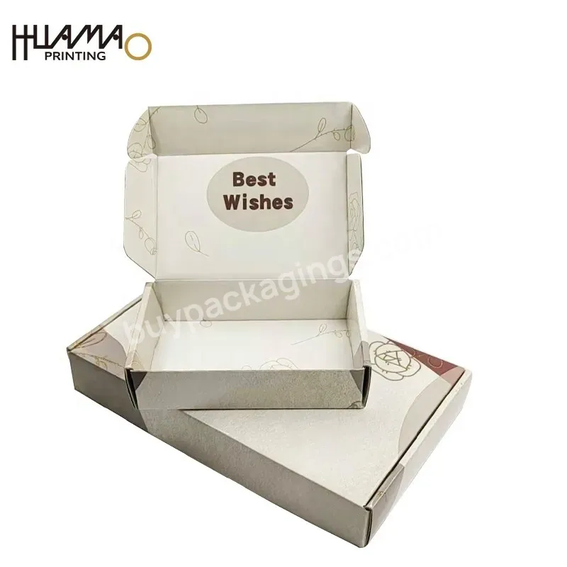 Flyer Tempered Glass Packaging Carton Box Caixas De Papel Kraft Paper Bag Product Label Stickers Custom Printing Mailer Boxes