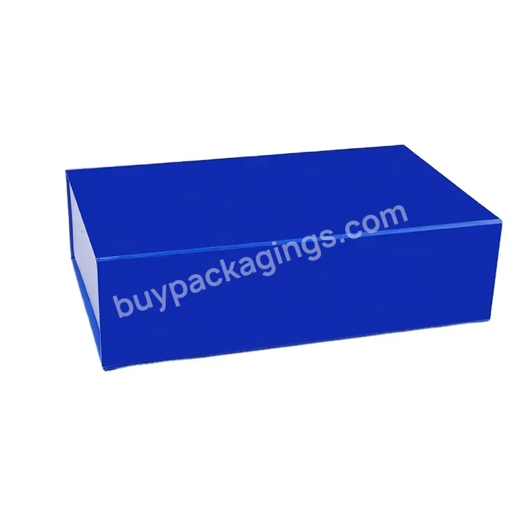 Foldable Magnetic Closure Rigid Paper Box