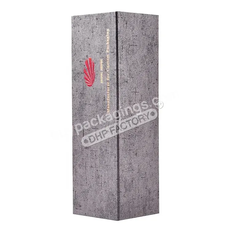 Foldable Rigid Grey Board Collapsible Vodka Brandy Cocktail Champagne Packaging Gift Folding Paper Box With Magnetic Closure - Buy Vodka Brandy Cocktail Champagne Packaging Gift Folding Paper Box,Wholesale Magnetic Closure Foldable Paper Packaging Bo