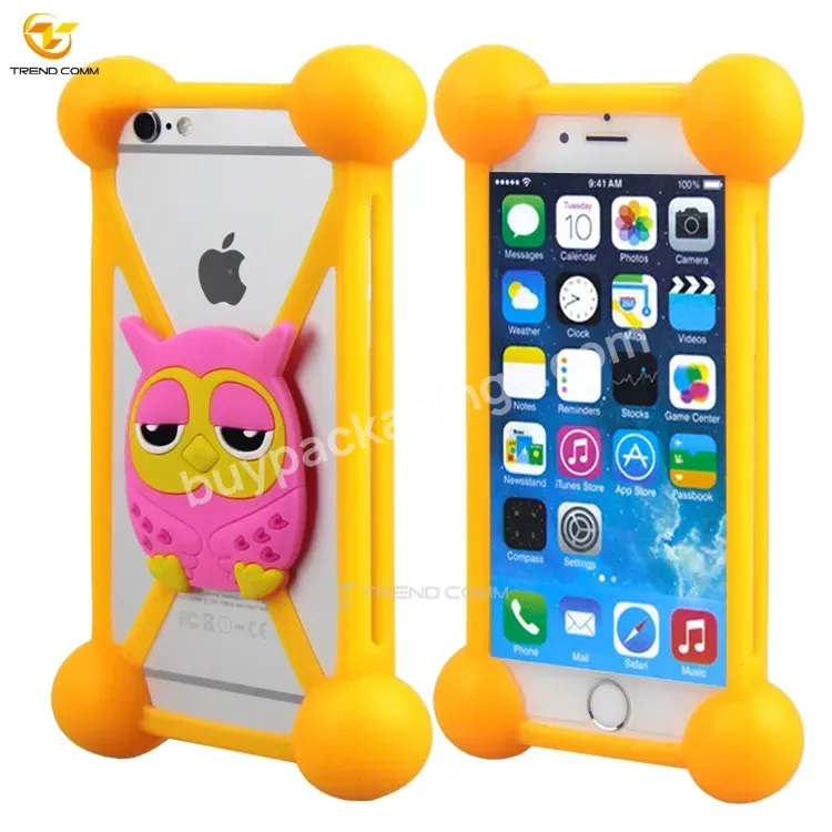 For Cellphone Luminous Universal Cute Oversized Elastic Bumper Phone Protective Case - Buy Luminous Universal Bumper Case,Cellphone Luminous Universal Bumper Case,For Cellphone Luminous Universal Bumper Case.