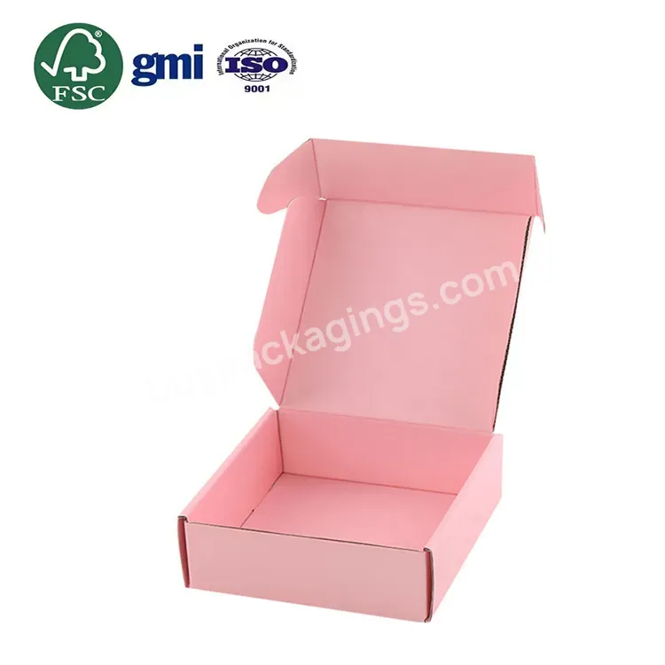 Fsc Certified Custom Printing High Quality And Low Price Kraft Corrugated Paper Boxes Factory Wholesale Gift Box