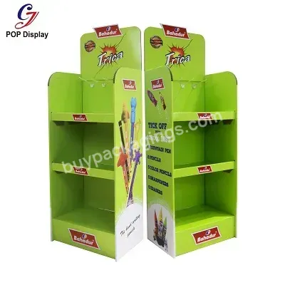 Funko Pop Advertising Retail Stationery Cardboard Hooks Display Paper Shelf Rack Stand For Cosmetic Mask Promotion Supermarket - Buy Paper Display Stand,Cardboard Display For Cosmetic Mask,Stationery Display Stand.